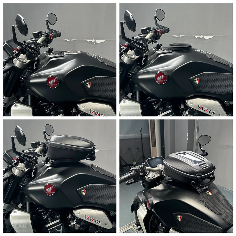 CBR650R 2020, compatível com os modelos Honda CB1000R, CBR e CB 650R 2020. 
Adequado para navegação de motos, bagagem, depósito e acessórios de corrida.